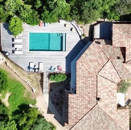 Giuliaca 6 Chambres-6 Sdb, Piscine Chauffée, Calme, Vue Spectaculaire * Porto Vecchio