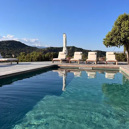 Villa Giuliaca 6 Chambres-6 Sdb, Piscine Chauffée, Calme, Vue Spectaculaire Porto Vecchio